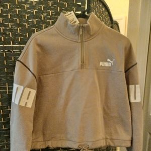 Juniors PUMA sweatshirt cropped